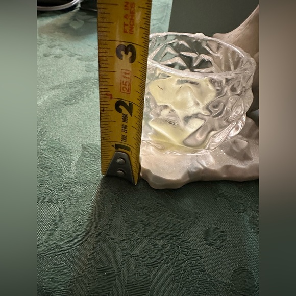 A pair of Party Lite baby penguins with crystal glass candle holders - Picture 10 of 11